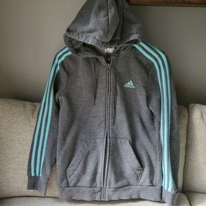 Adidas Athletic Jacket w/ Hood (zip-up)